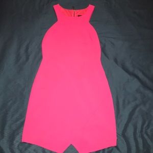 Midi pink dress